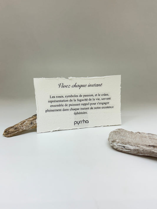 Vivez chaque instant Pyrrha Fait mains au Canada