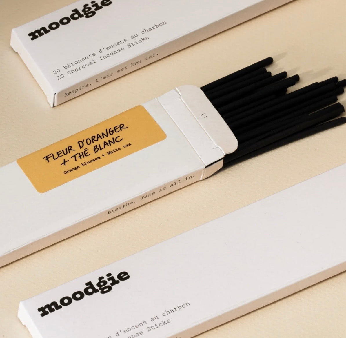 Encens - Fleur d'oranger + Thé blanc Moodgie