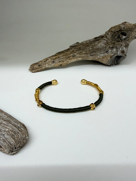 Bracelet Zanzifull kaki Gas bijoux GAS Bijoux