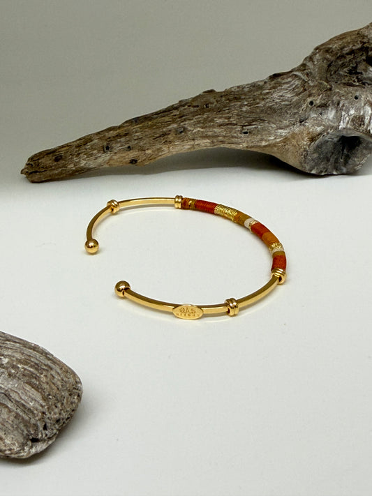 Bracelet Zanzibar Orangé Gas bijoux GAS Bijoux