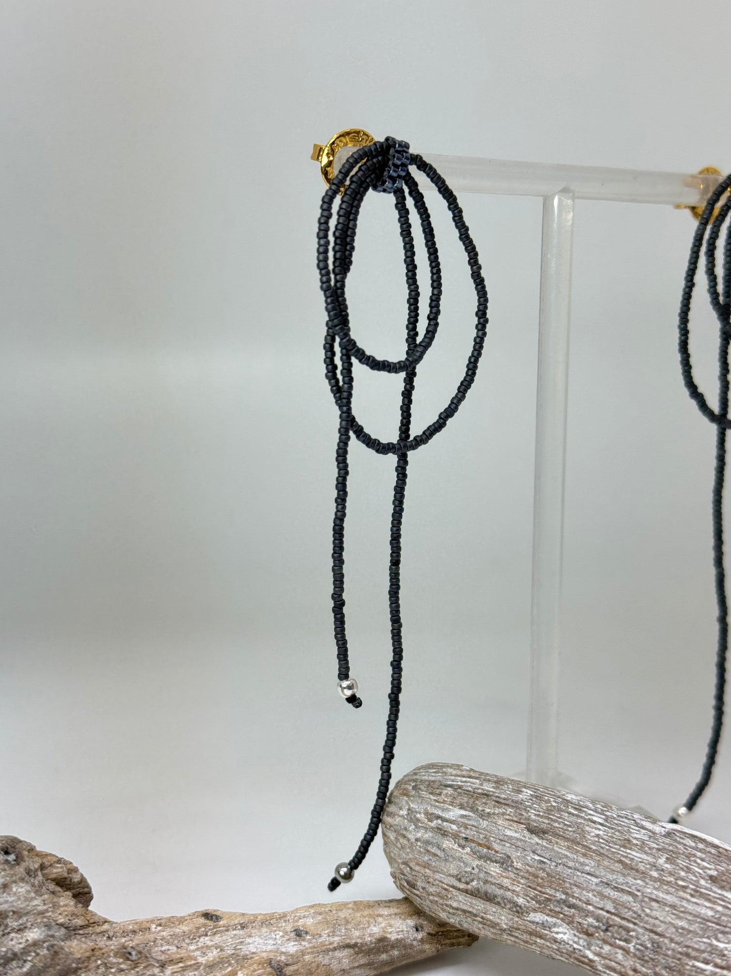 Boucles d'oreilles Perles Myuki en forme de corail Fait main en Colombie