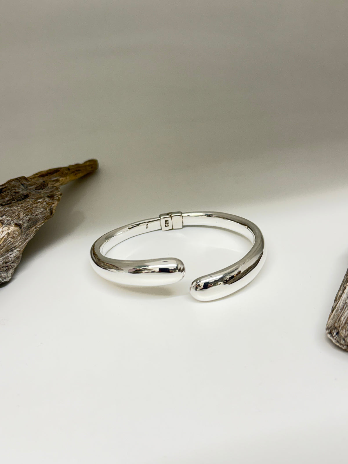 Bracelet Bangle Uni Argent 925 Électroform Larus eu-b02