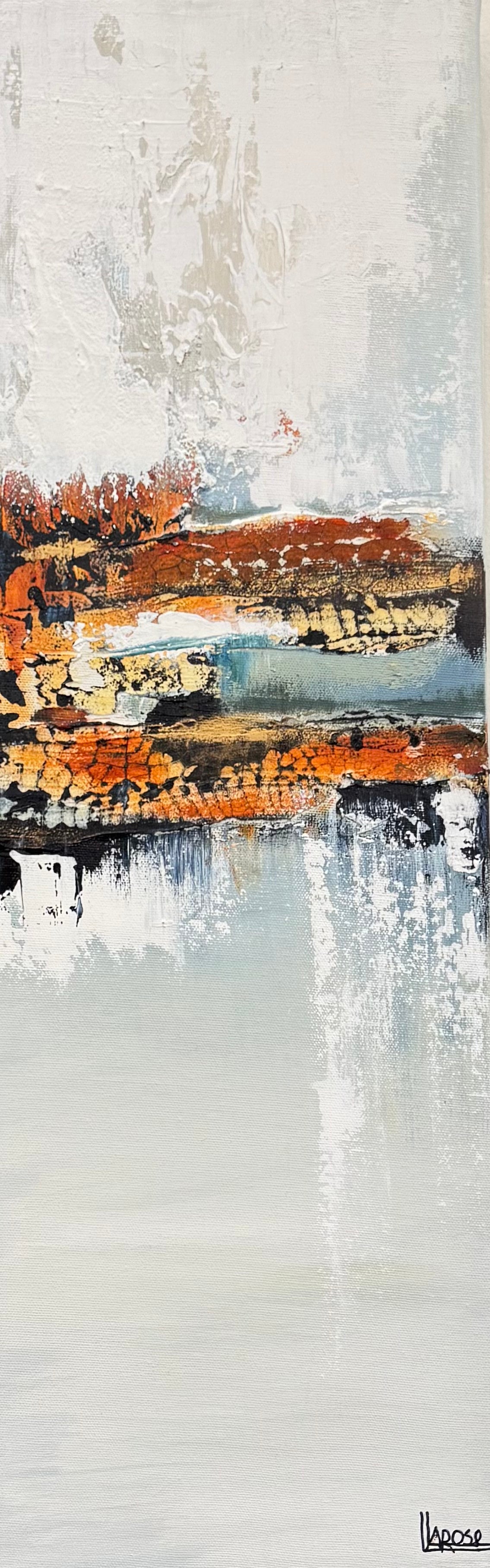 Espoir Louise Larose peintre 24 x 8 professionnelle Montréal Louise Larose Artiste