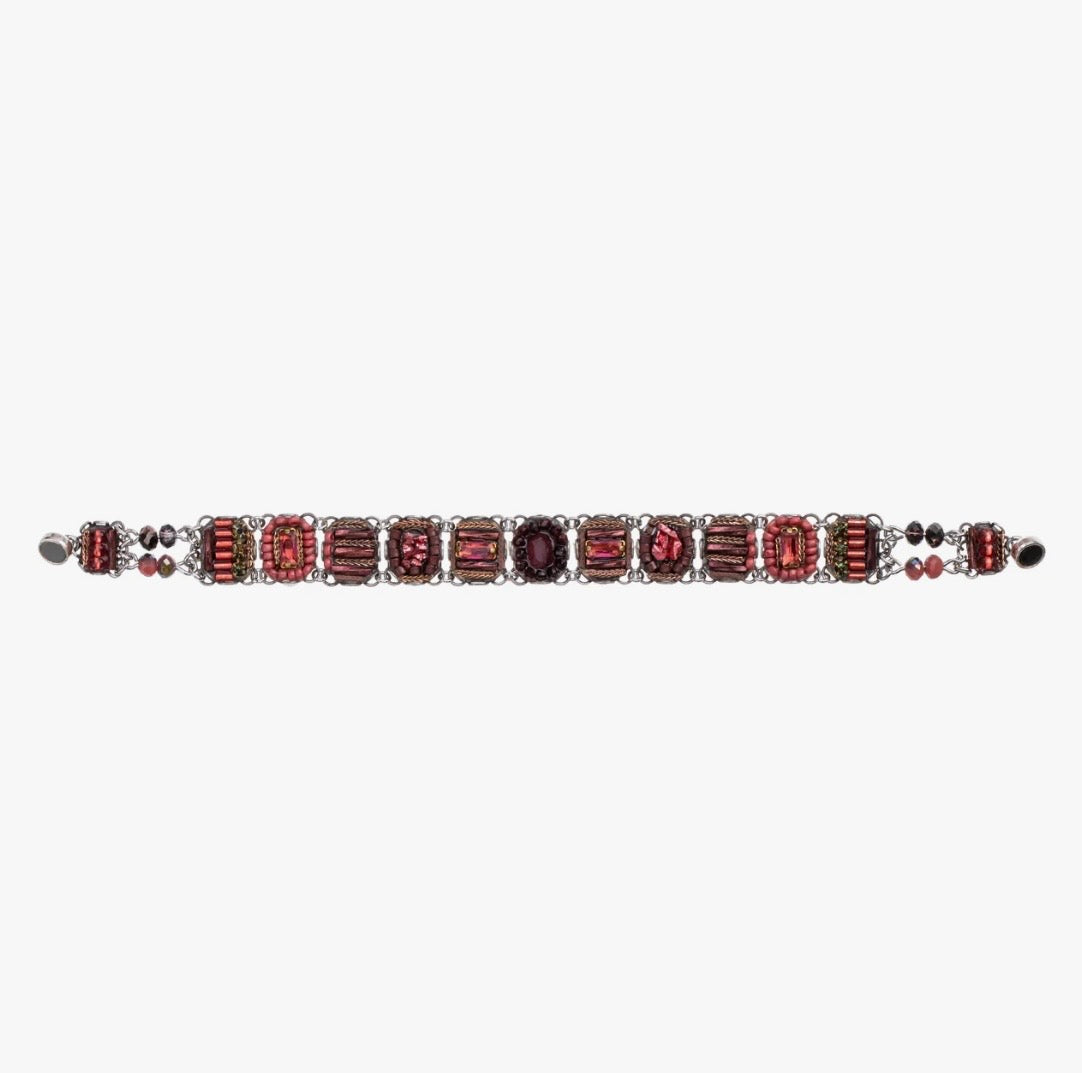 Bracelet Artisanal Scarlet Bloom - Soma Ayalabar Soma C4099