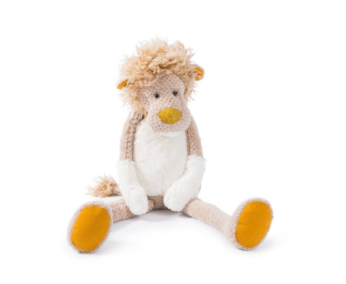 Baba bou Lion, peluche dessinée à Paris Lion Moulin Roty 717020