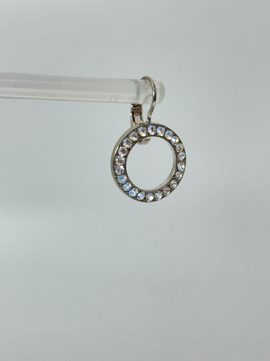 Boucles d'oreille Cercle Cristal de Swarovski Fabriqué à la main