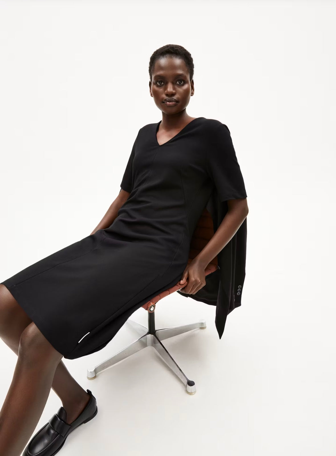 LESJAA Robe en jersey en viscose Armed Angel LESJAA