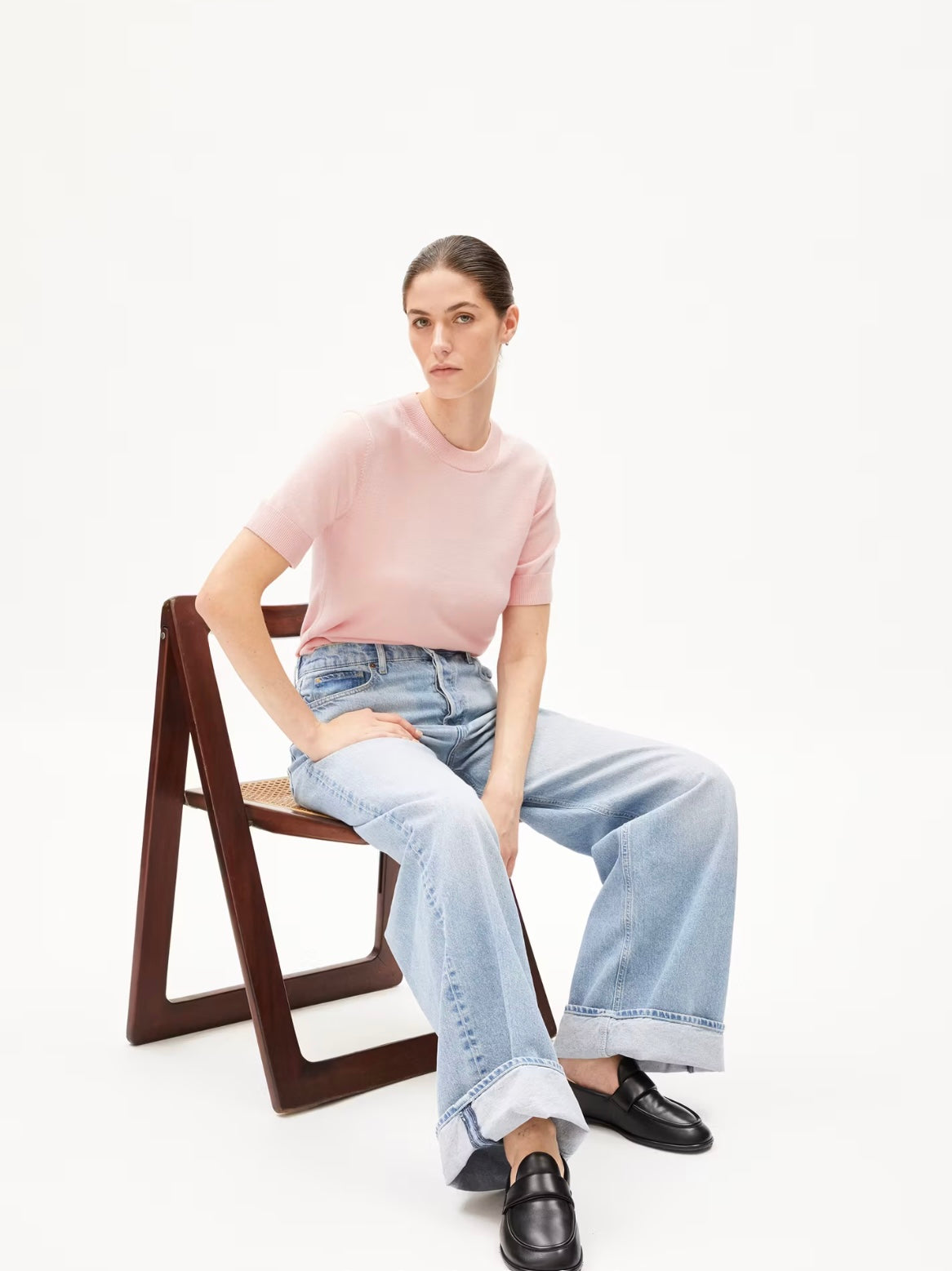 SILJIAAS T-shirt en coton biologique Armed Angel SILJIAAS