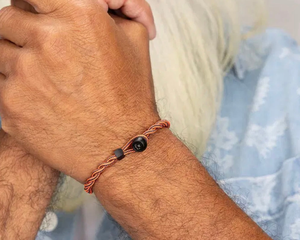 Bracelet Easy Ed Radiant Slate Gray - Black Fait à la main à Amsterdam Pig & Hen Easy Ed