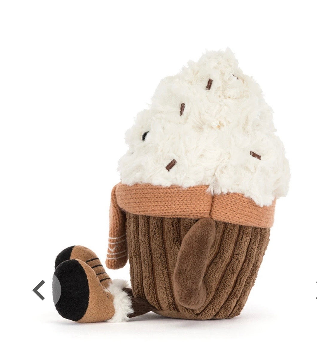 Amuseables Scarffles Hot Chocolate Jellycat Amuseables Scarffles Hot Chocolate