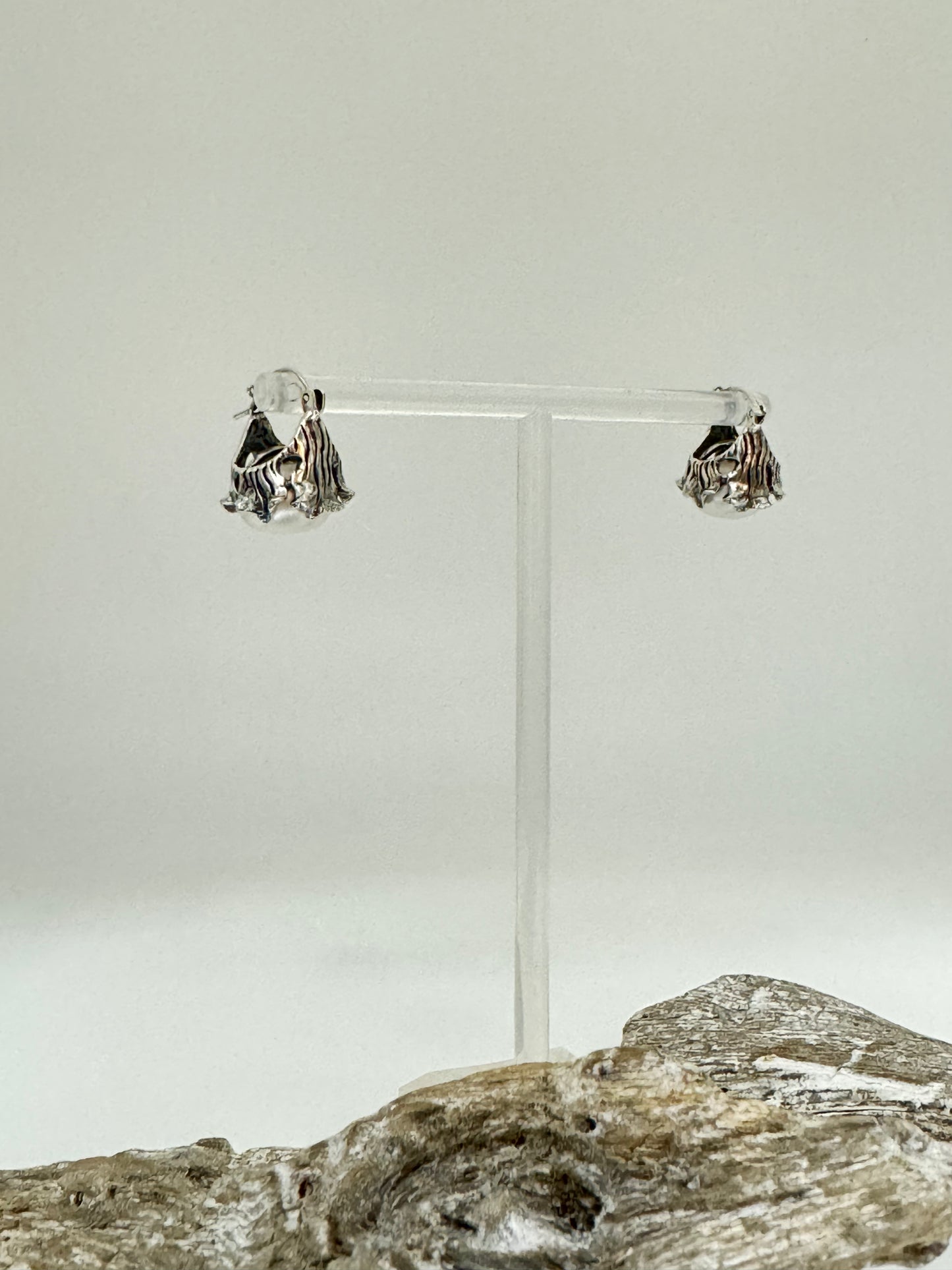Boucles d'oreilles Perles et Argent