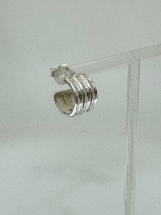 Anneaux Perles et Argent Fait main en Indonésie Mireille Larbie ST5573