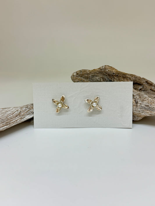 Boucles d’oreilles Lilas communAmulette par Bénédite Séguin LC-BoF-B