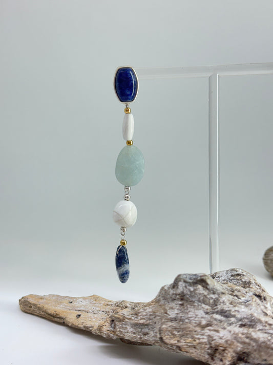 Arctique Boucles d'oreilles, fait main en France 12-90012 Amaury Christin Nature Arctique 12-79413