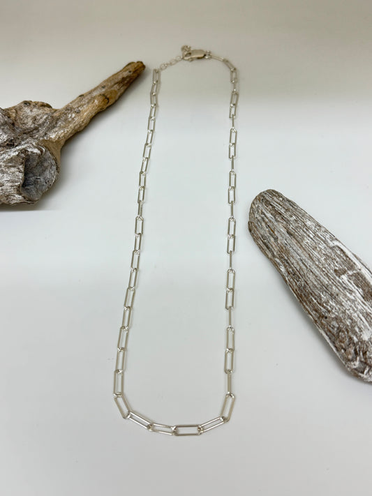 Chaine Trombone 19" Argent 925 Fait main Artisans Thaïlande Chaine C1065