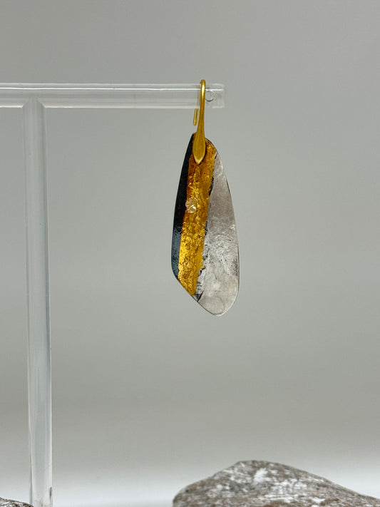 Boucles Glide 925 Or fait main en Ontario Air & Earth Design Glide