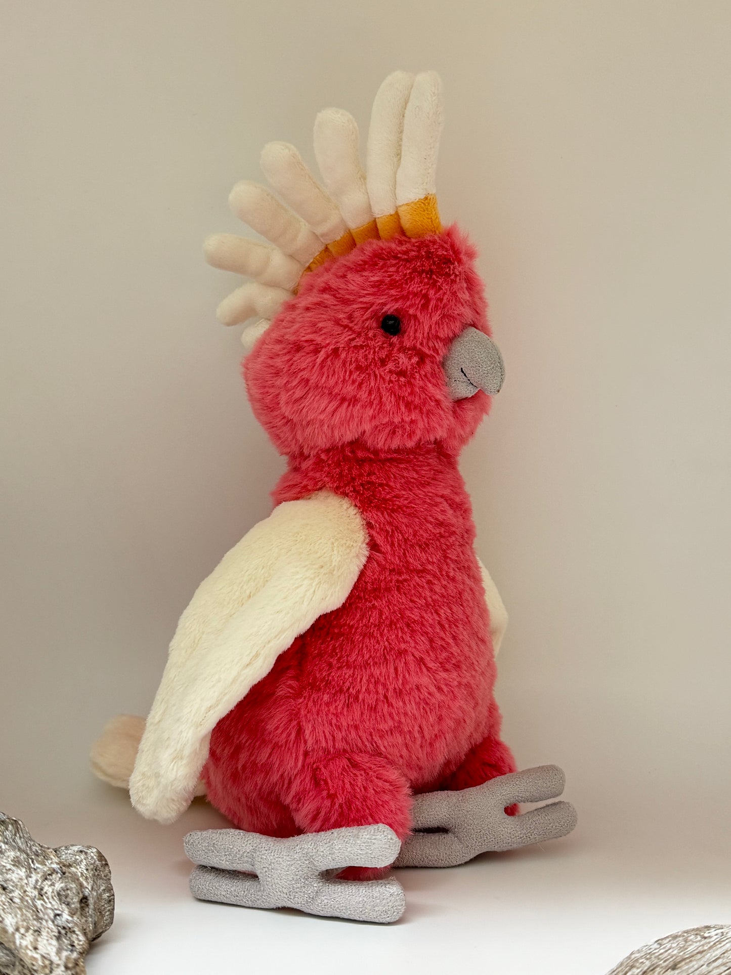 Squawkatoo peluche dessinée à Londres Cacatoès perruche CKT3P