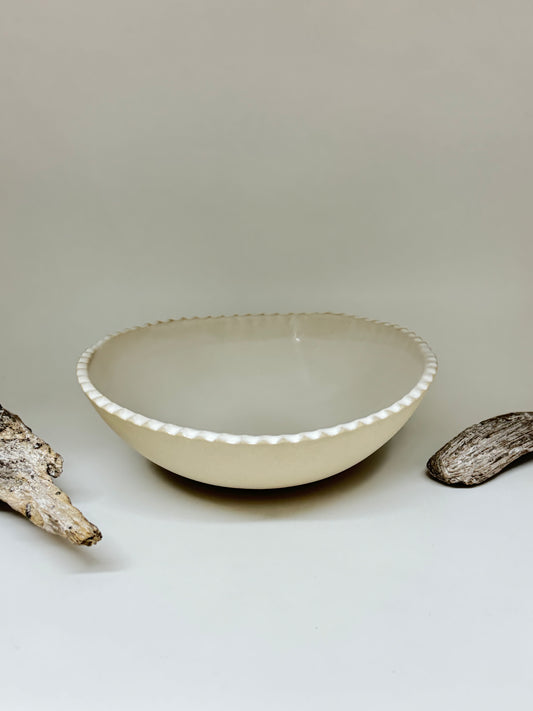 Bol dentelle petit en Porcelaine Tournée à la main à Montréal