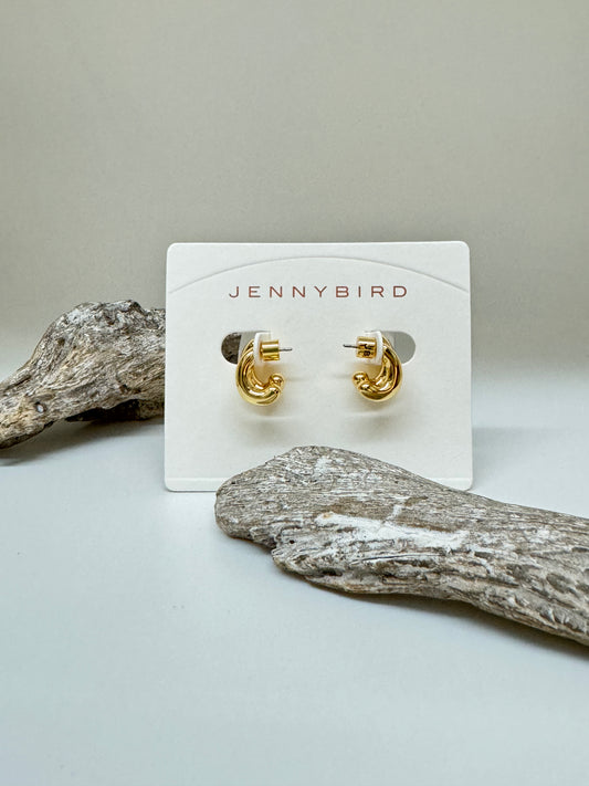 Mini Florence earrings Jenny Bird Canada Boucle Florence JB3450-HPG