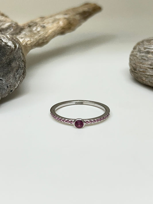 Lulu, bague en argent 925 avec cubic zirconnium Kurshuni RF1140-6