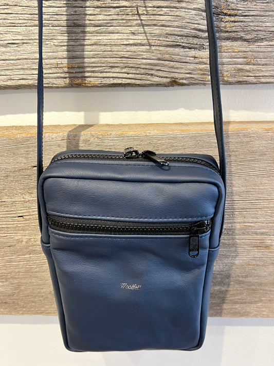 Portrait sac en cuir Woolfell Fait main à Montréal Portrait