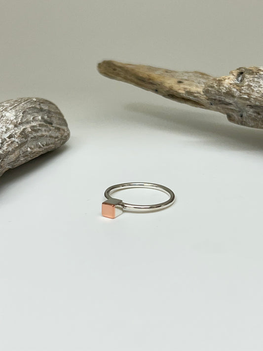 Bague R_vol21 Argent 925/Cuivre Claudine Moncion Montréal R_Vol21