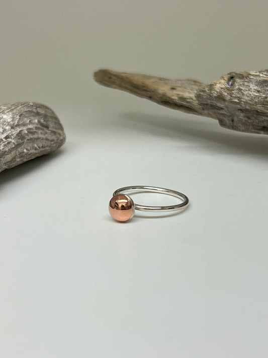 Bague R_vol23 Argent 925/Cuivre Claudine Moncion Montréal R_Vol23