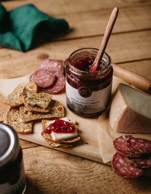 Trio de tartinades boréales pour fromages et charcuteries Gourmet Sauvage Mont-Blanc Québec GS TRDF