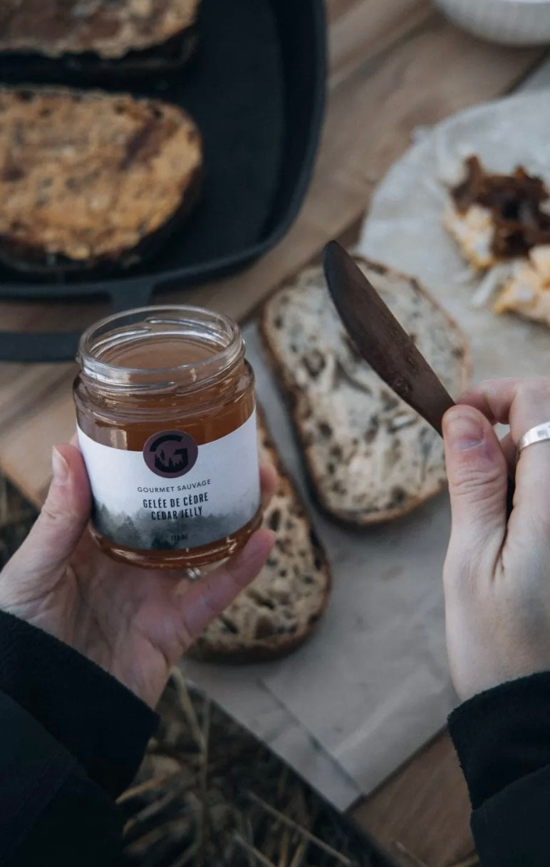 Trio de tartinades boréales pour fromages et charcuteries Gourmet Sauvage Mont-Blanc Québec GS TRDF