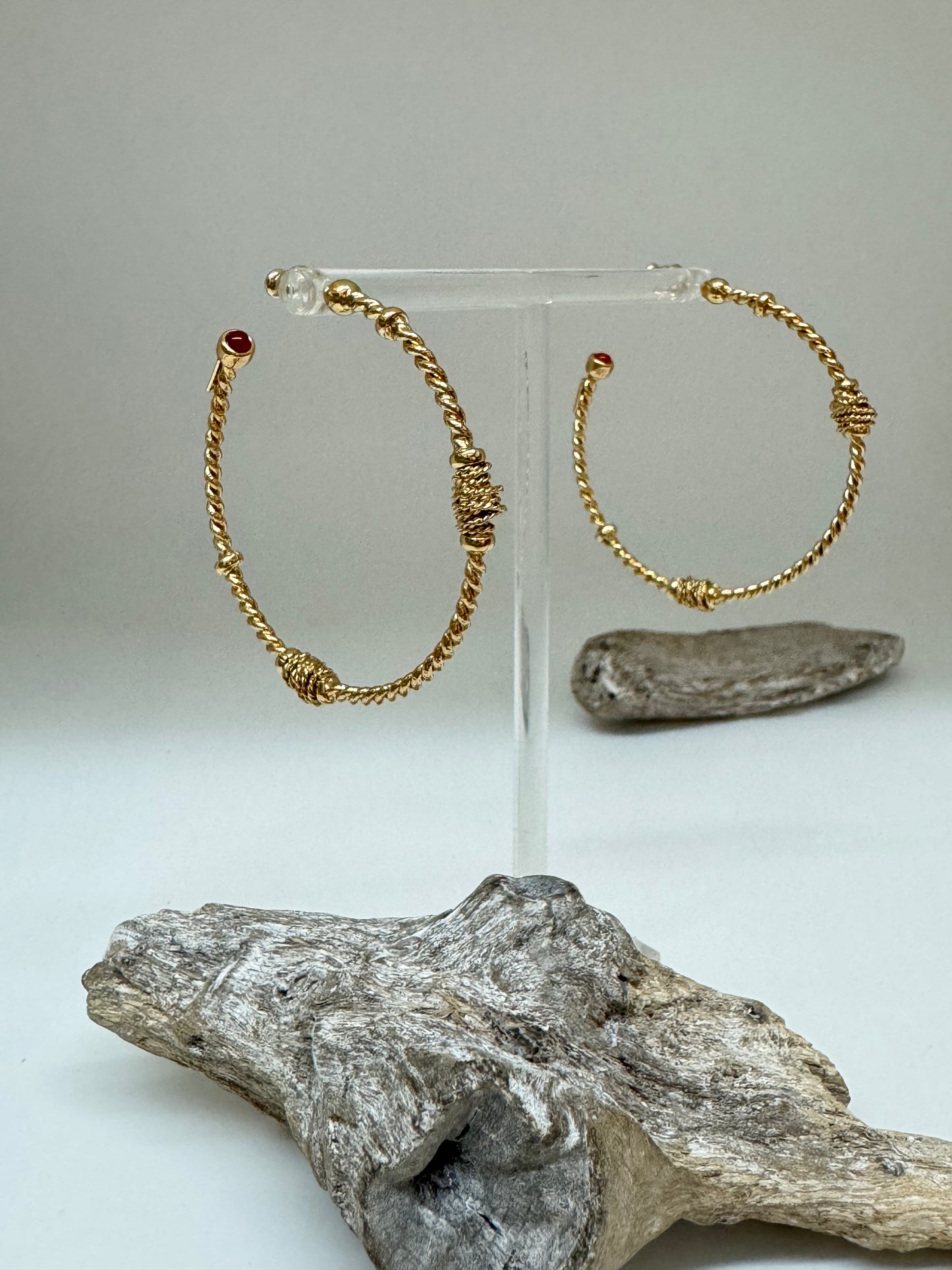 Boucles d'oreille Torsade Créole Bijoux Produite à Marseille