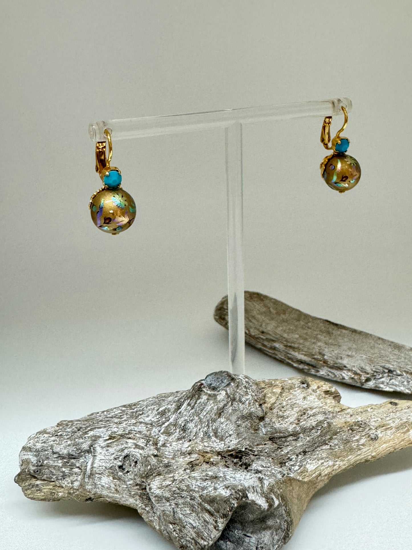 Boucles Decalco Bronze Gas Bijoux Marseille