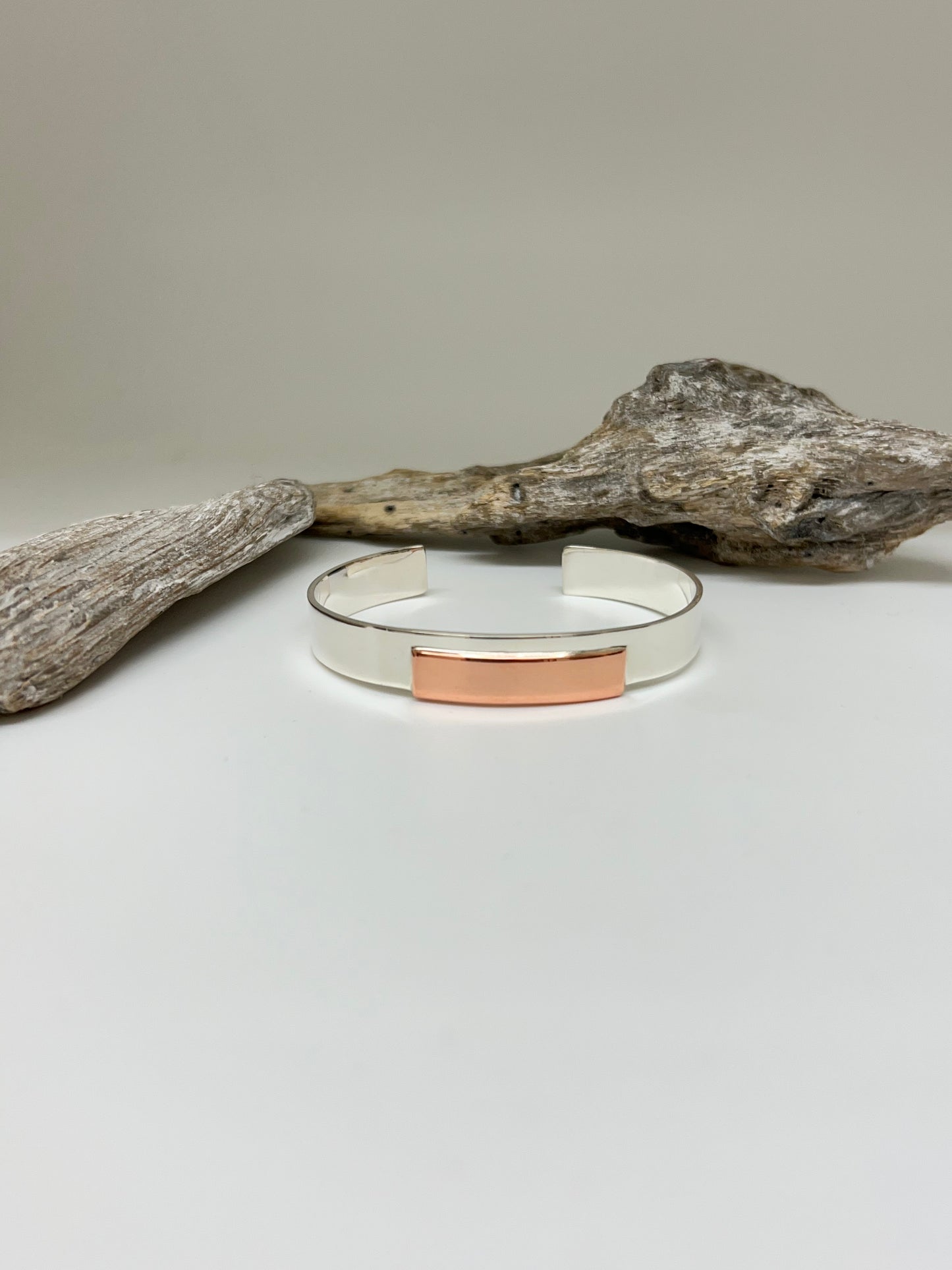 Bracelet Cuivre et Argent Fait à Montréal
