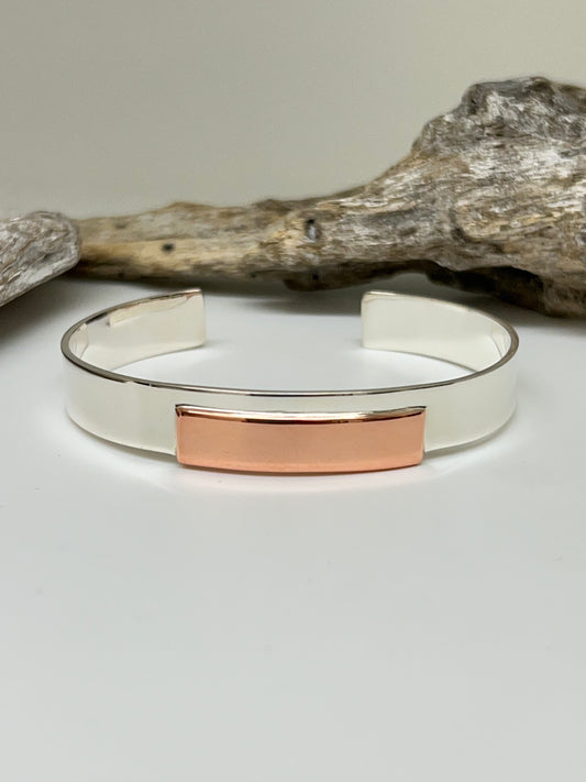 Bracelet Cuivre et Argent Fait à Montréal