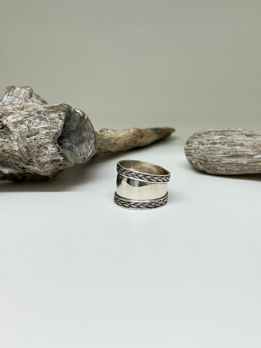 Bague Boho Argent 925 Dessiné par Créatival de Montréal Bague Boho