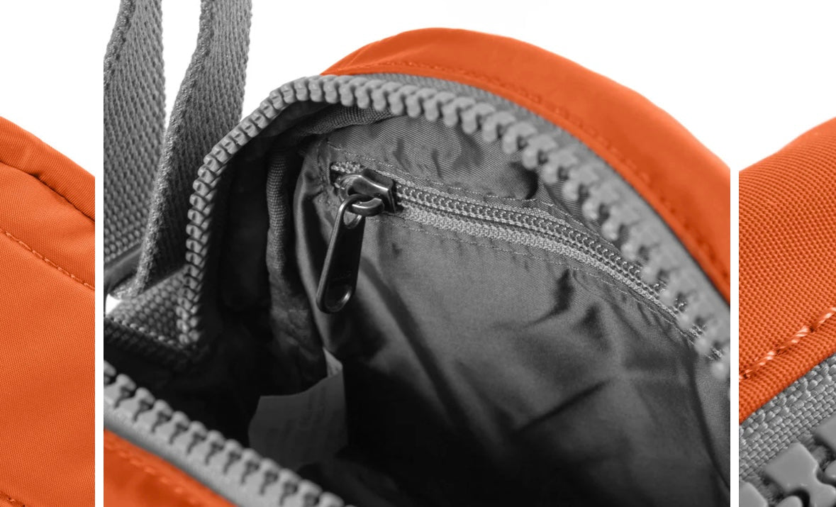 Paddington B Orange Brûlé Nylon Recyclé Orange brûlé Ori London Paddington B Orange Brûlé