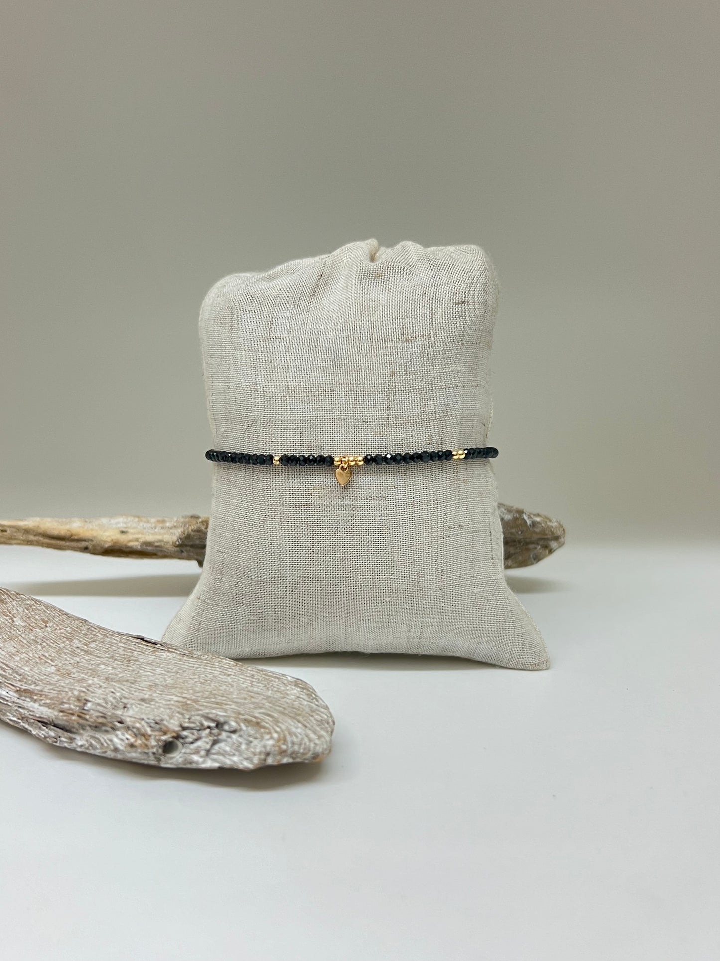 Bracelet cristaux et Goldfill fait à la main à Amsterdam 222a07 Blinckstar