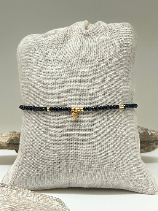 Bracelet cristaux et Goldfill fait à la main à Amsterdam 222a07 Blinckstar