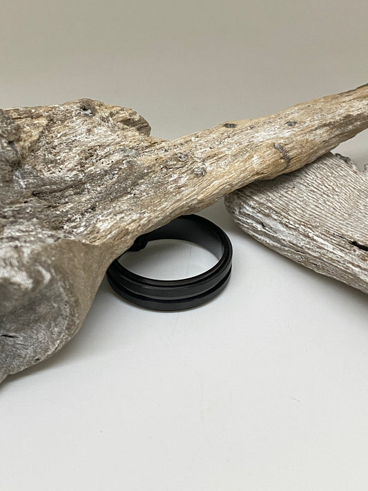 Bague en Acier inoxydable, dessinée par Arz Steel Montréal AS-R76