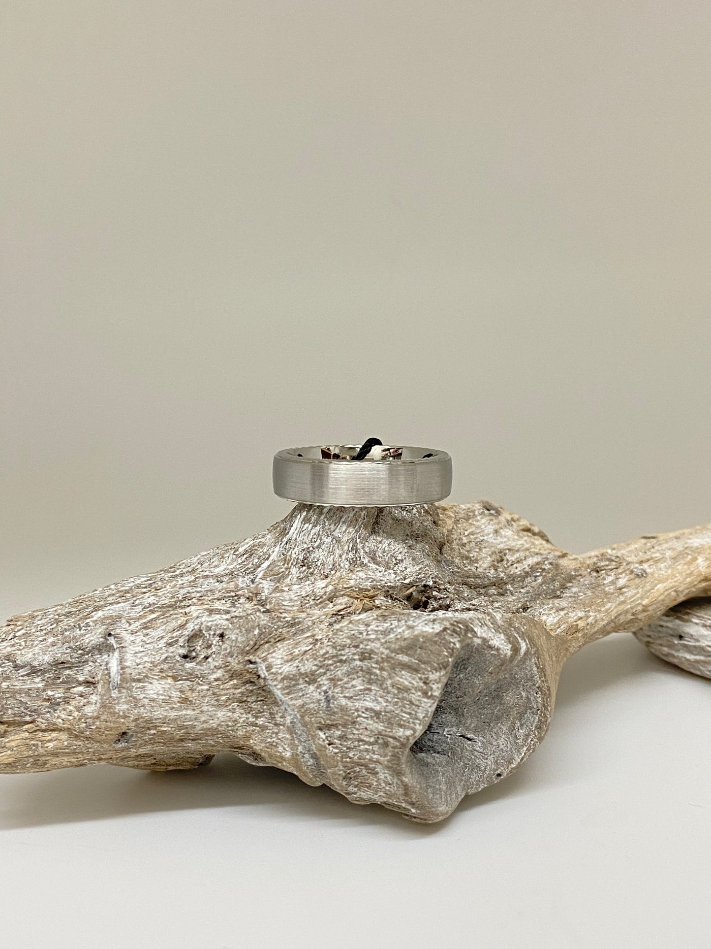 Bague en Acier inoxydable, dessinée par Arz Steel Montréal AS-R101 Arz Steel