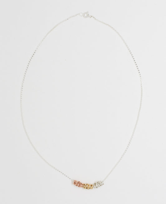 Collier Tri-Neck-Sm(925) Fait au Canada. Dianne Rodger