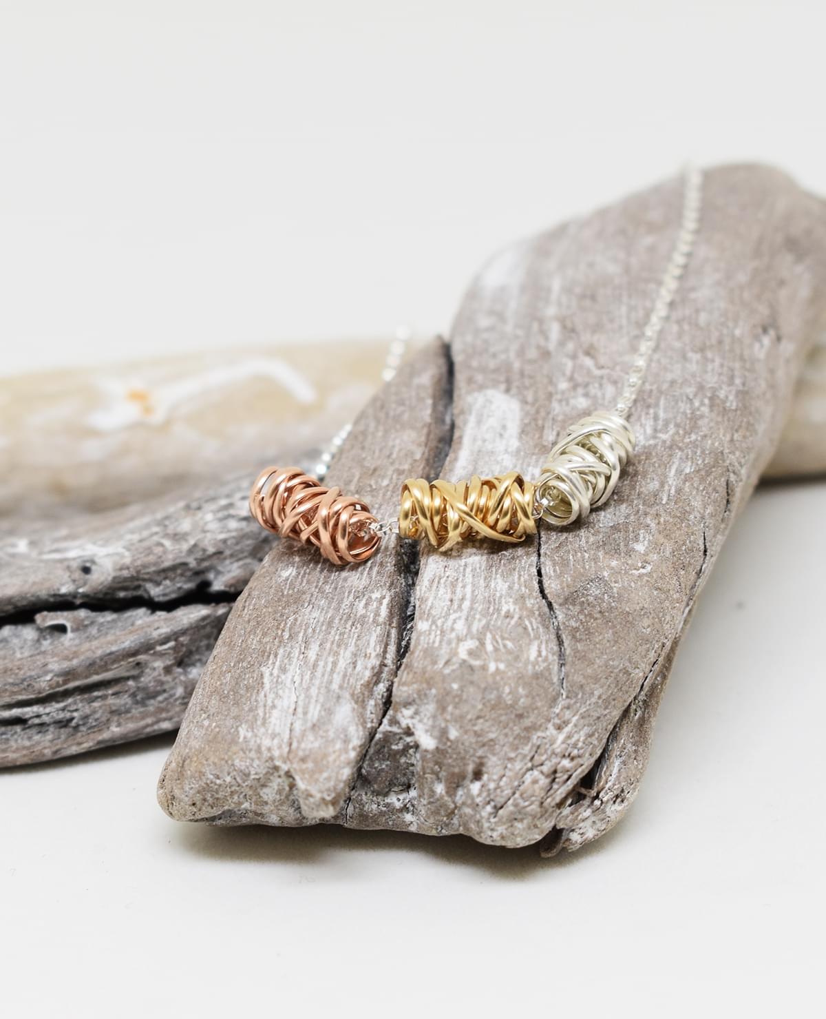 Collier Tri-Neck-Sm(925) Dianne Rodger Jewellery Fait au Canada