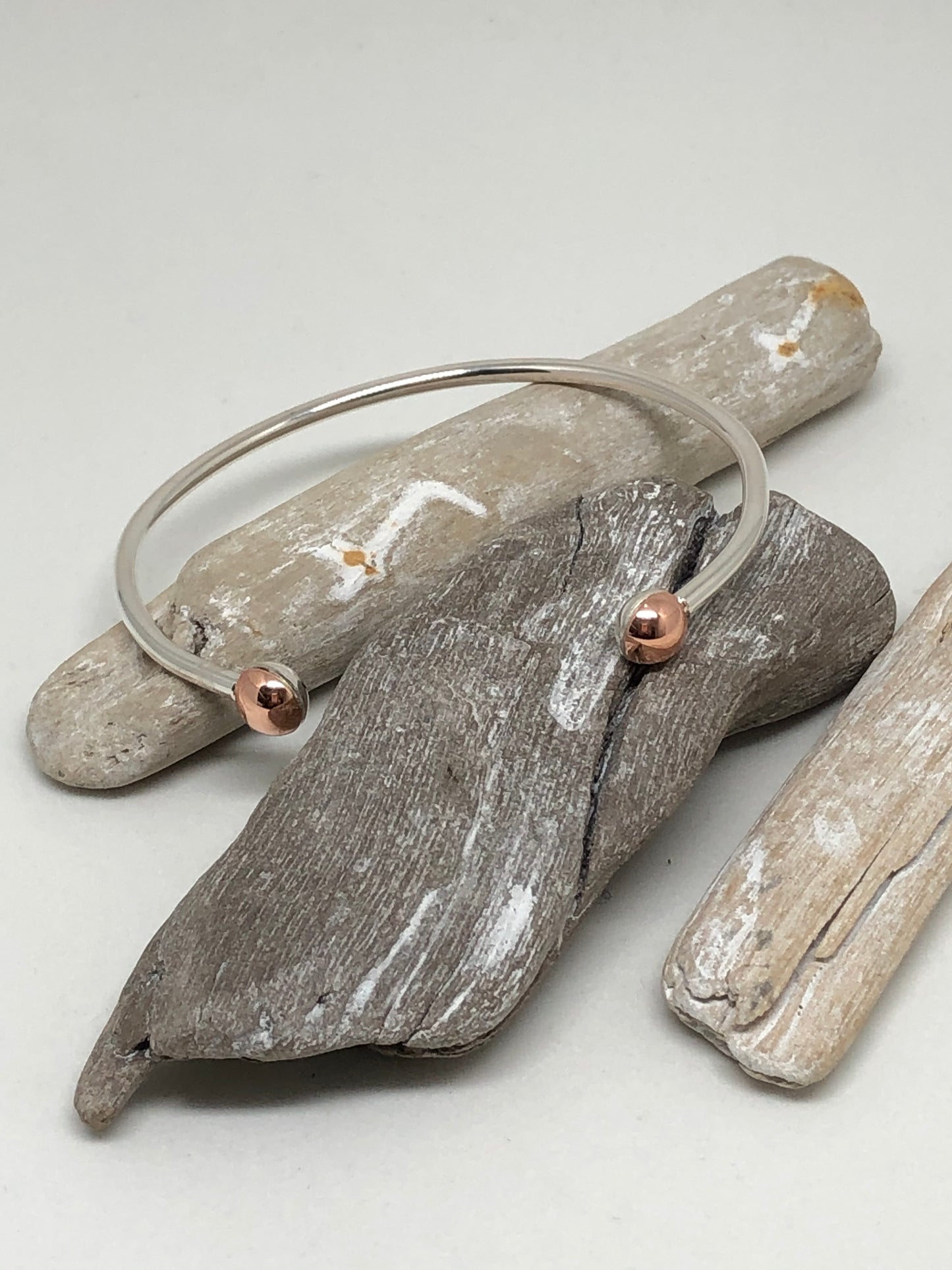Bracelet Cuivre et Argent Fait à Montréal