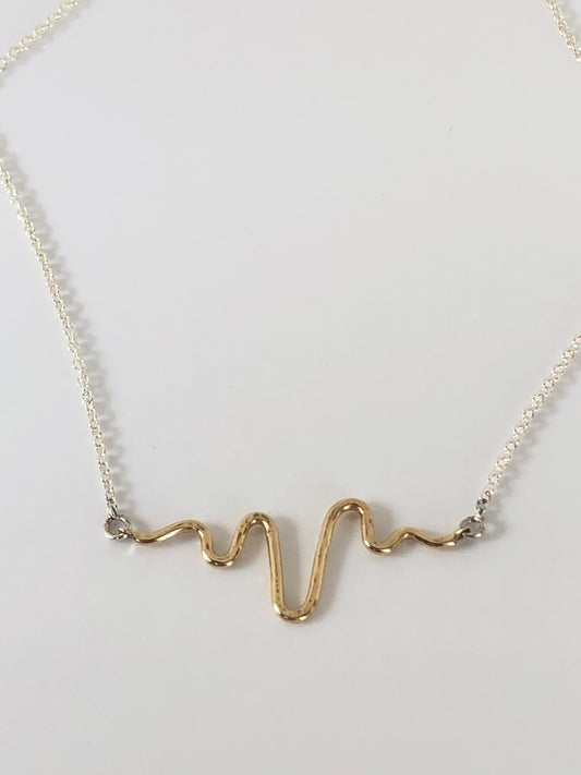 Collier Battements de Coeur Fait en Outaouais wn07925yg W Jewellery