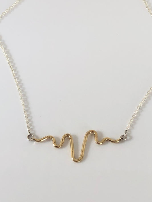 Collier Battements de Coeur Fait en Outaouais wn07925yg W Jewellery