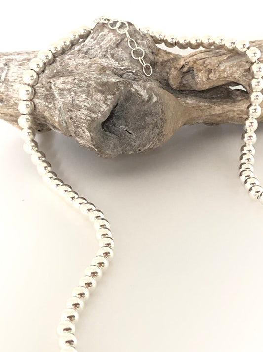 Collier Boules en Argent 925 DSA Artisans Thaïlande C1008