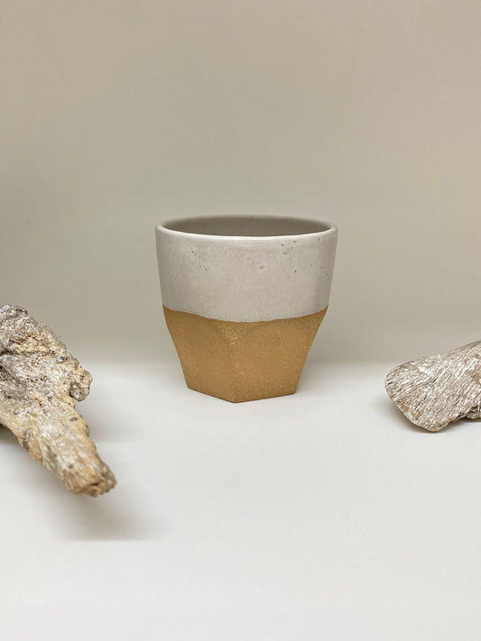 Gobelet en céramique 4 oz sable A&J Métissage Kamouraska A&J Métissage