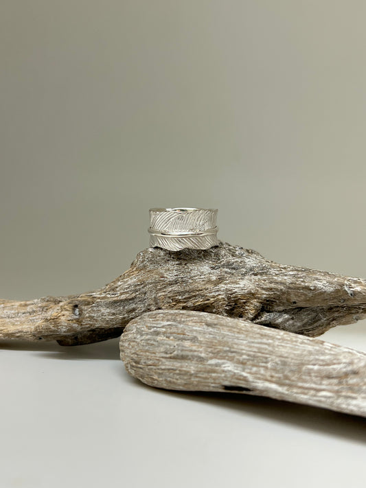 Bague Terra Argent Meditation ring Toronto Awaken MR1105