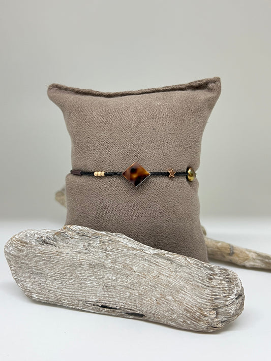 Bracelet Myuki Pierres et Goldfill fait à la main à Amsterdam