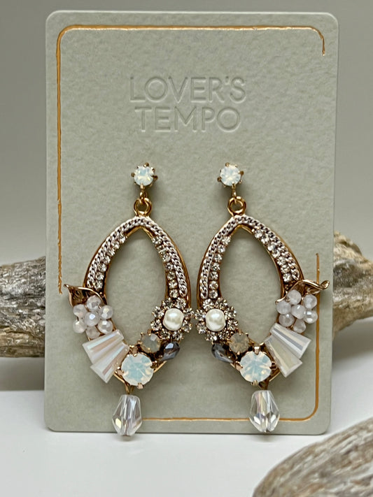 Boucles d'oreille Flora Deco Drop, dessinée à Vancouver 1SU21011 Lovers Tempo