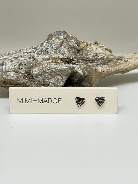 Boucles en forme de larme Kebaikan Argent 925 Fait main à Vancouver Mimi Marge